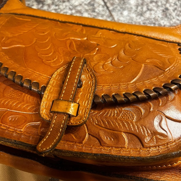 Patricia Nash • Leather Cross Body - Picture 3 of 9